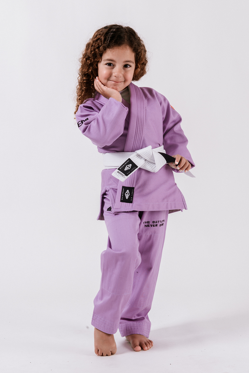 Red Label 3.0 Kid's Jiu Jitsu Gi (Free White Belt) - Purple