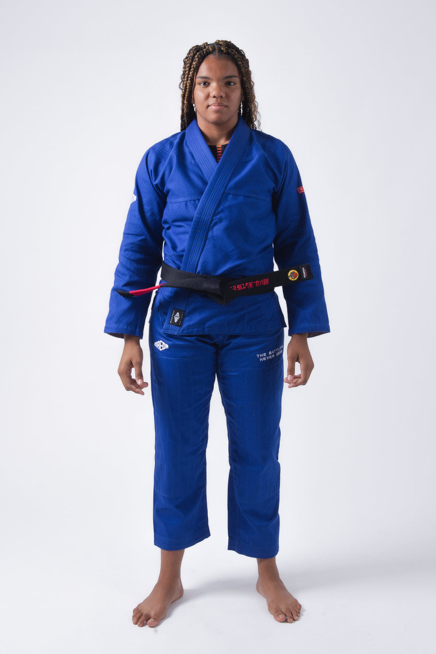 Red Label 3.0 Women's Jiu Jitsu Gi (Free White Belt) - Blue