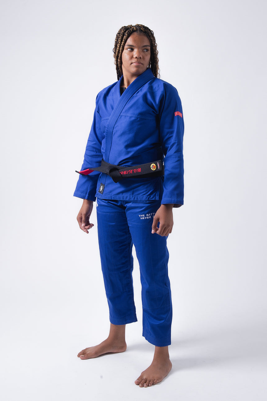 Red Label 3.0 Women's Jiu Jitsu Gi (Free White Belt) - Blue