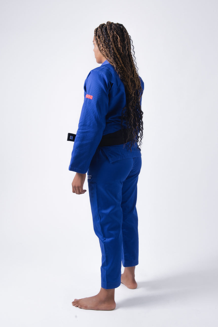 Red Label 3.0 Women's Jiu Jitsu Gi (Free White Belt) - Blue