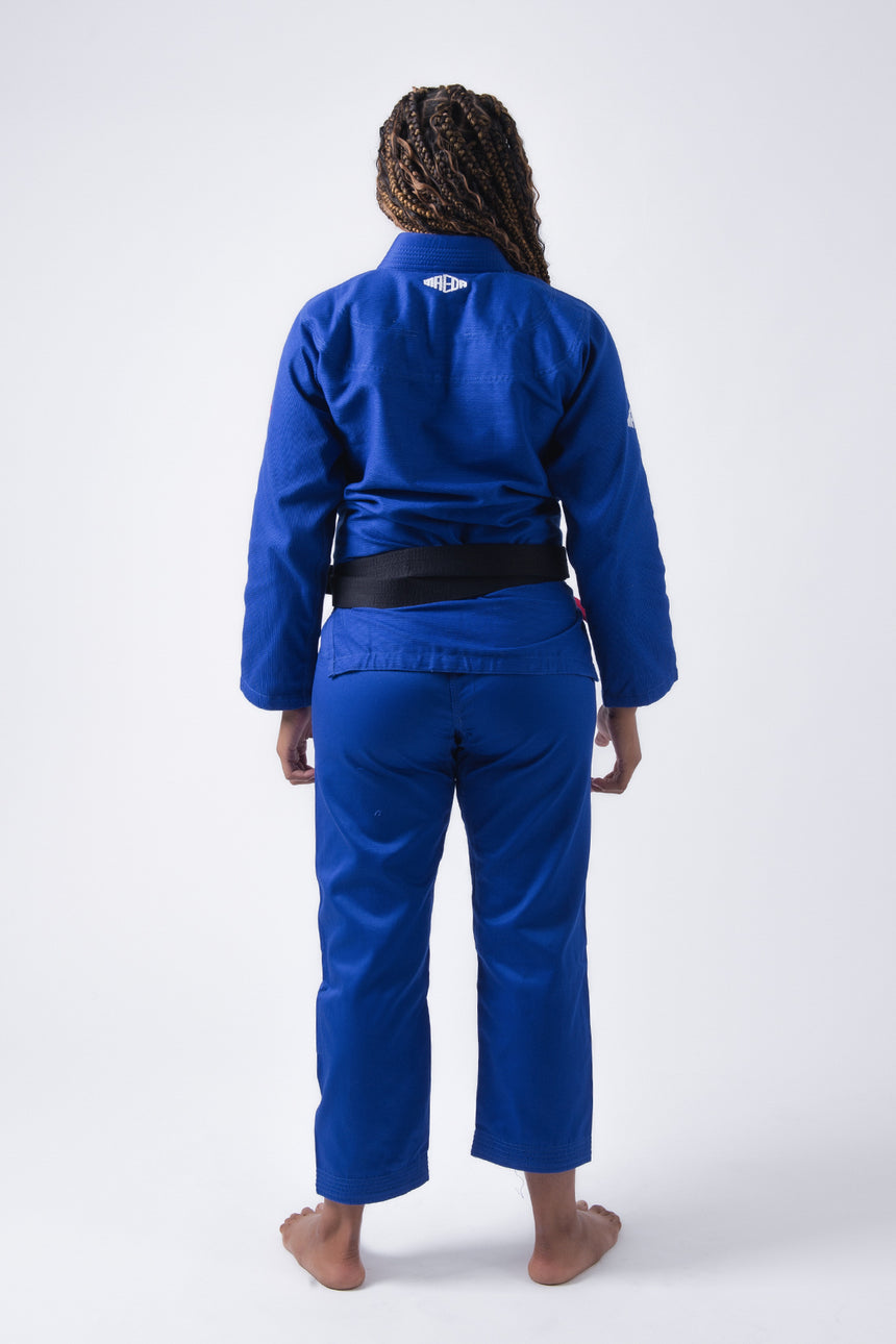 Red Label 3.0 Women's Jiu Jitsu Gi (Free White Belt) - Blue