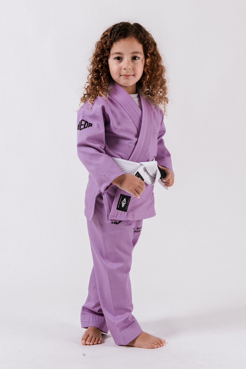 Red Label 3.0 Kid's Jiu Jitsu Gi (Free White Belt) - Purple