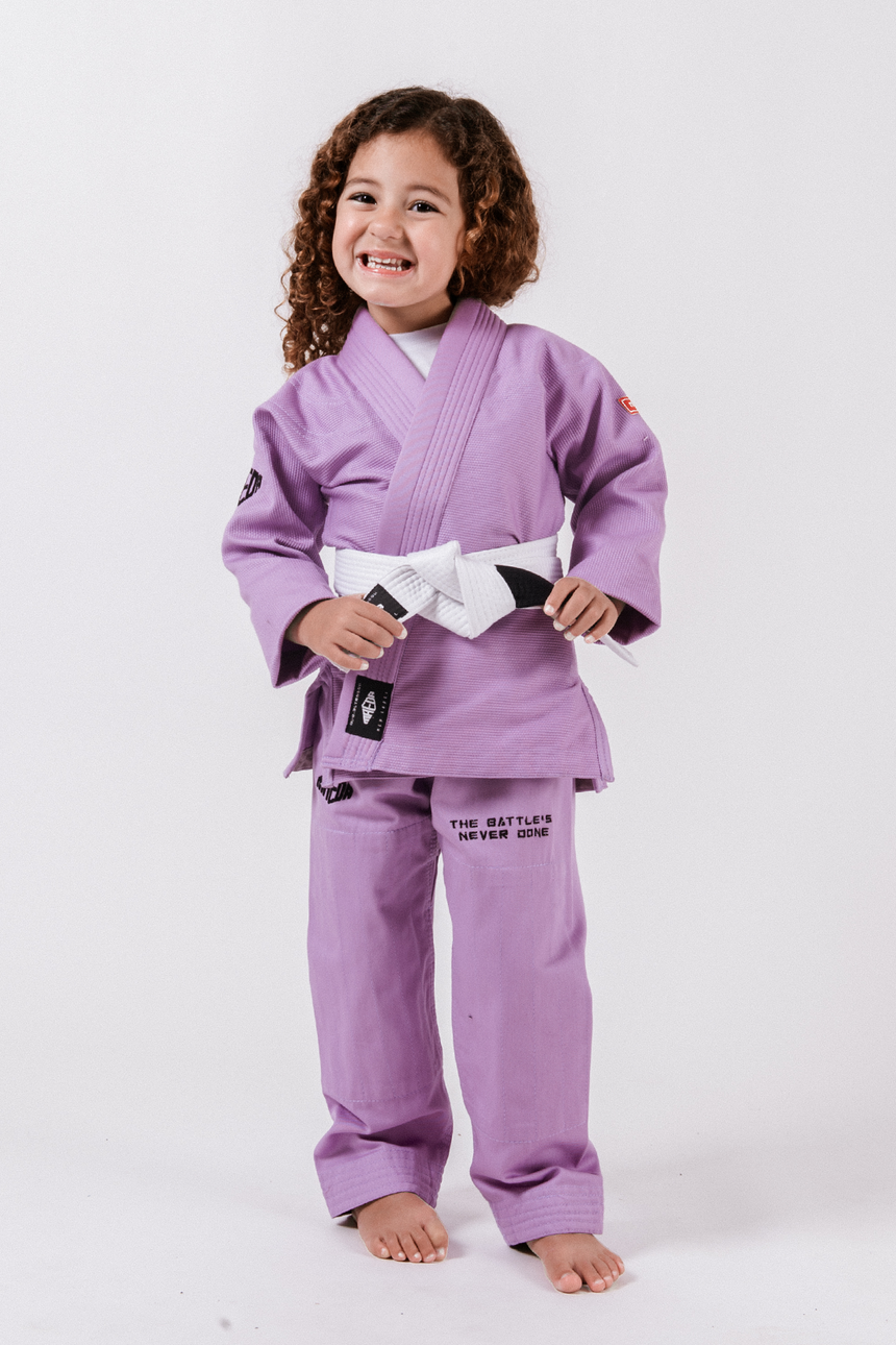Red Label 3.0 Kid's Jiu Jitsu Gi (Free White Belt) - Purple
