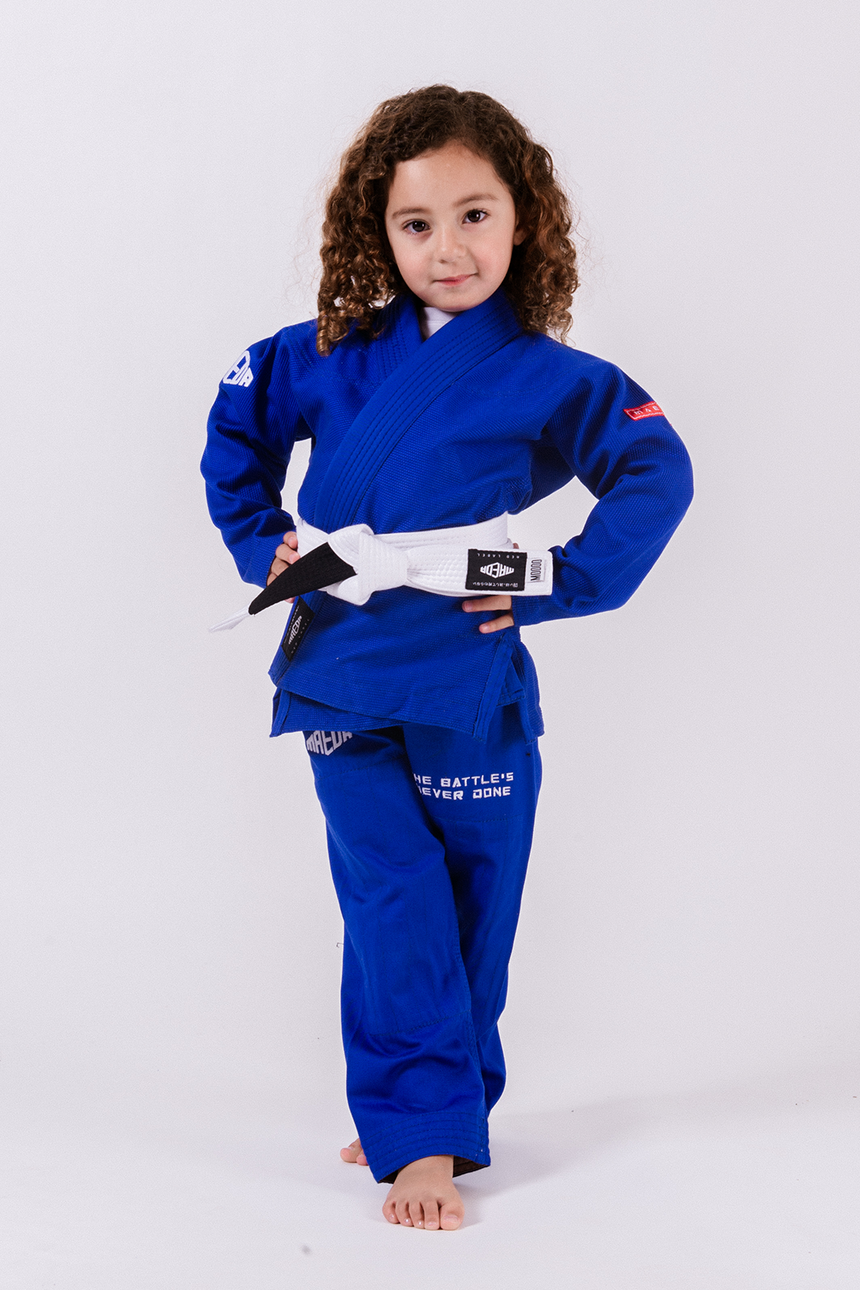 Red Label 3.0 Kid's Jiu Jitsu Gi (Free White Belt) - Blue