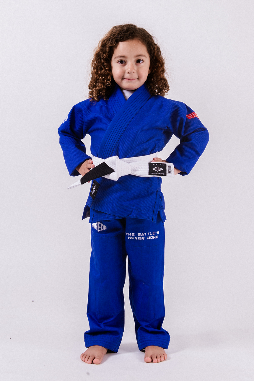 Red Label 3.0 Kid's Jiu Jitsu Gi (Free White Belt) - Blue
