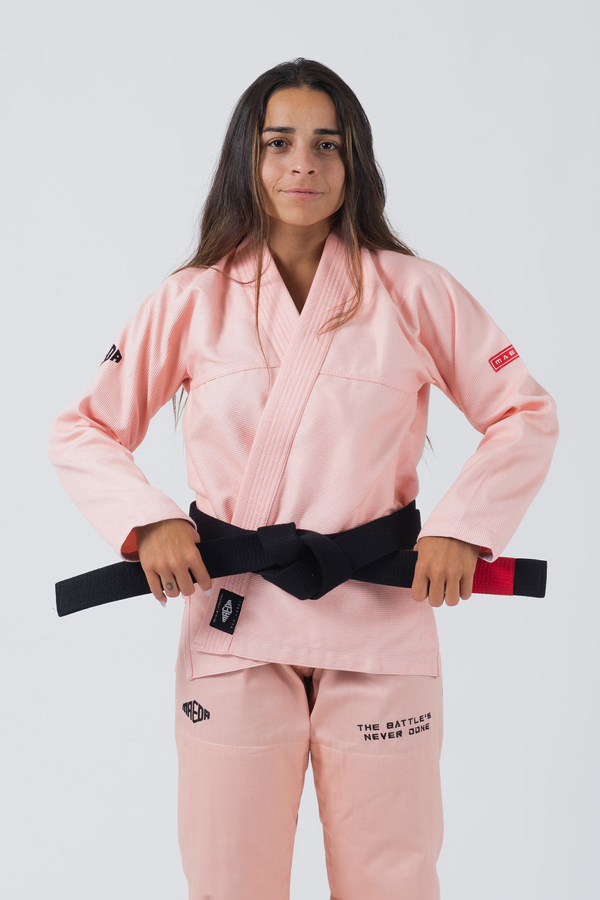 Red Label 3.0 Women's Jiu Jitsu Gi (Free White Belt) - Peach