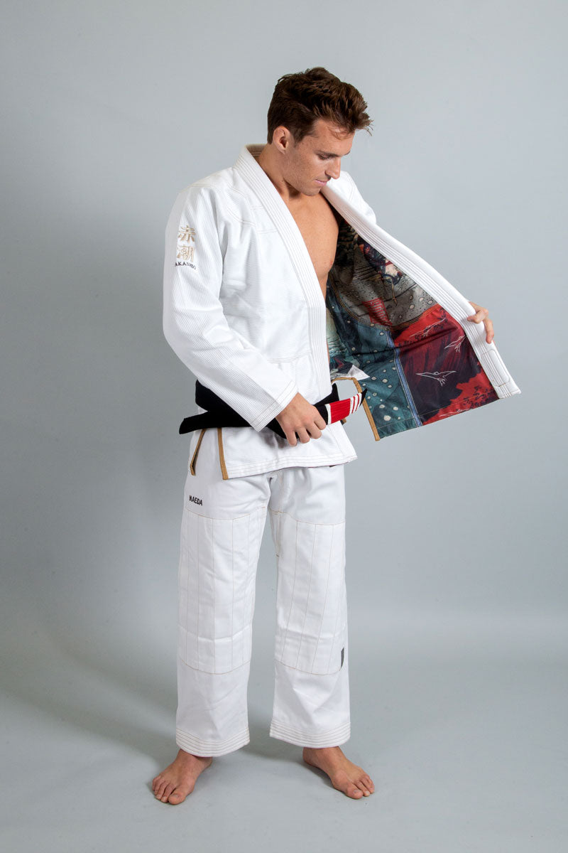 Akashio Limited Edition Jiu Jitsu Gi - White