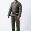 Black Label Jiu Jitsu Gi (Free White Belt) - Military Green