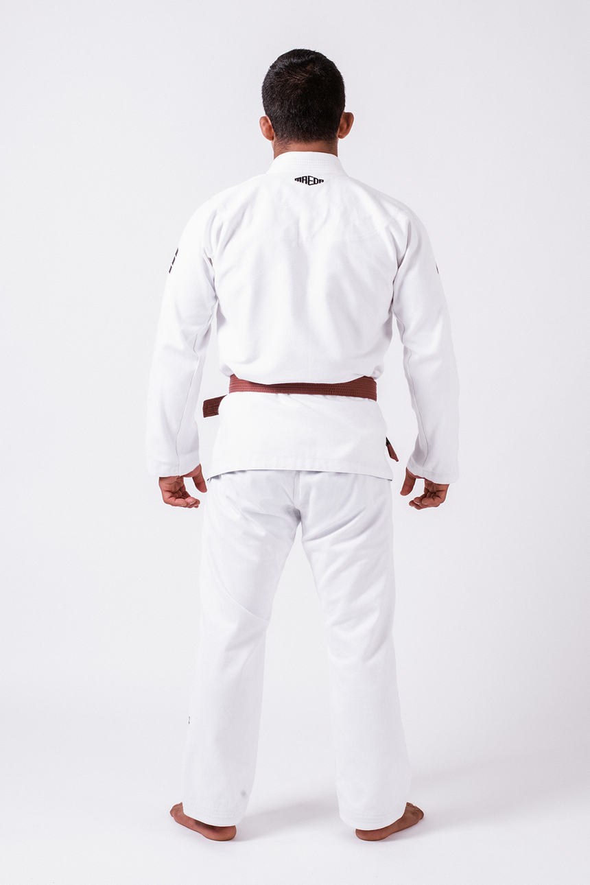 Black Label Jiu Jitsu Gi (Free White Belt) - White