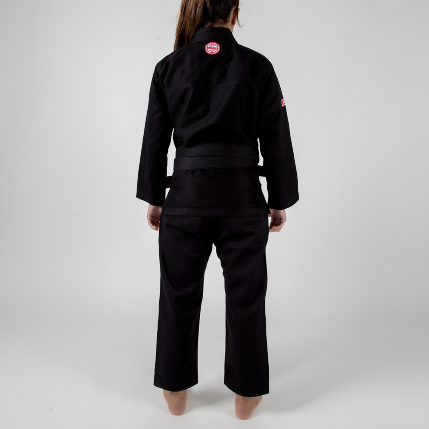 Red Label 2.0 Women's Jiu Jitsu Gi ( Free White Belt ) - Black