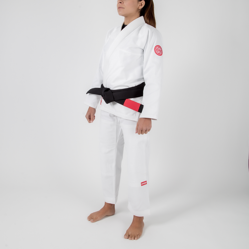 Red Label 2.0 Women's Jiu Jitsu Gi ( Free White Belt ) - White