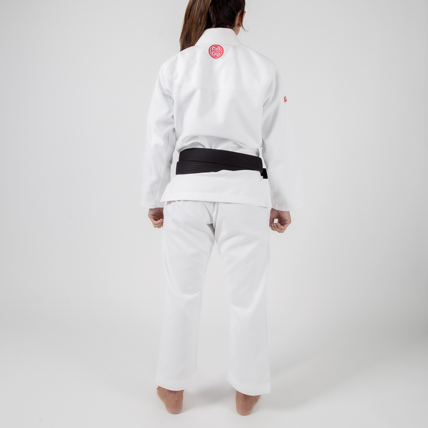 Red Label 2.0 Women's Jiu Jitsu Gi ( Free White Belt ) - White