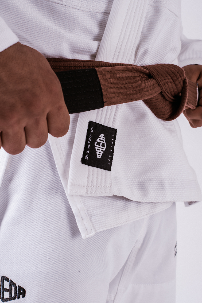 Red Label 3.0 Jiu Jitsu Gi (Free White Belt) - White